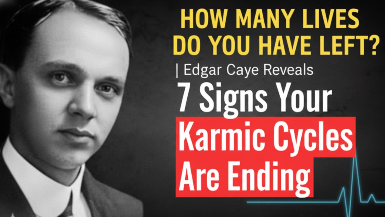 HOW MANY LIVES DO YOU HAVE LEFT? | Edgar Cayce Reveals 7 Signs Your Karmic Cycles Are Ending