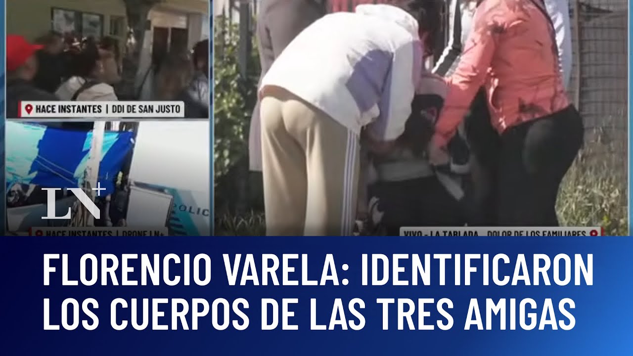 Triple crimen y horror en Florencio Varela: los tres cuerpos son de Lara, Morena y Brenda