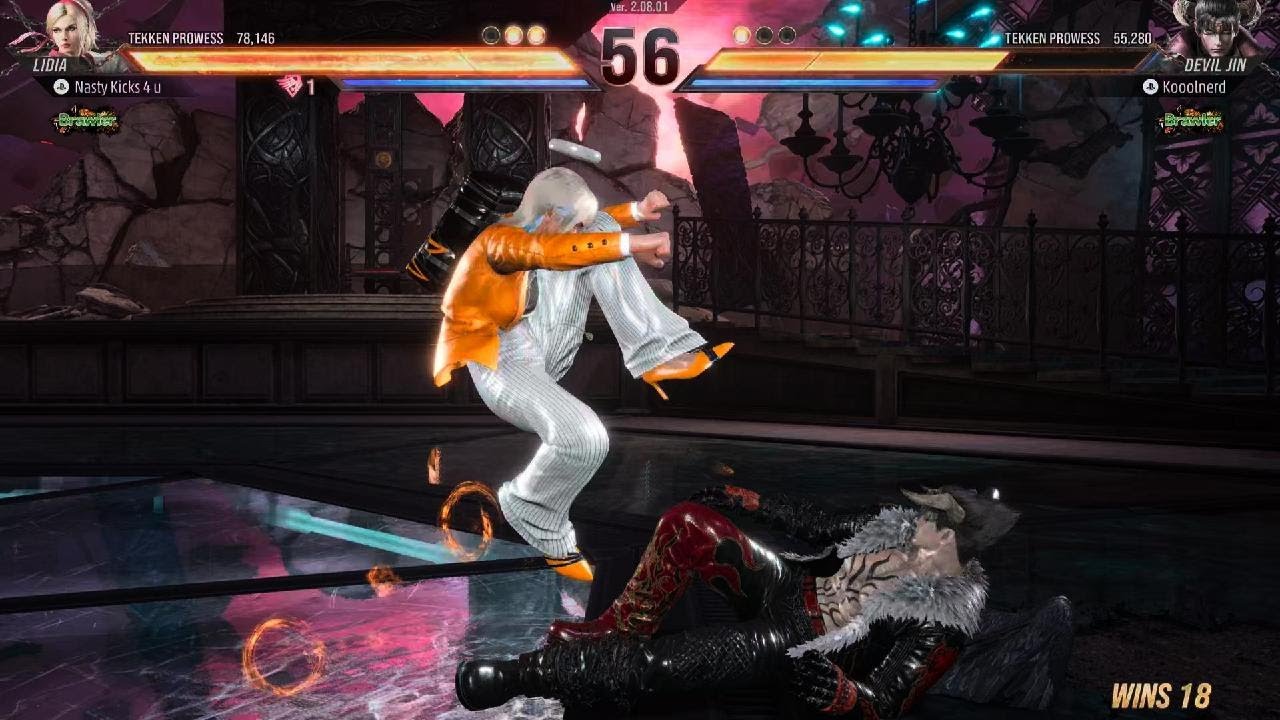 Lidia Vs Devil Jin