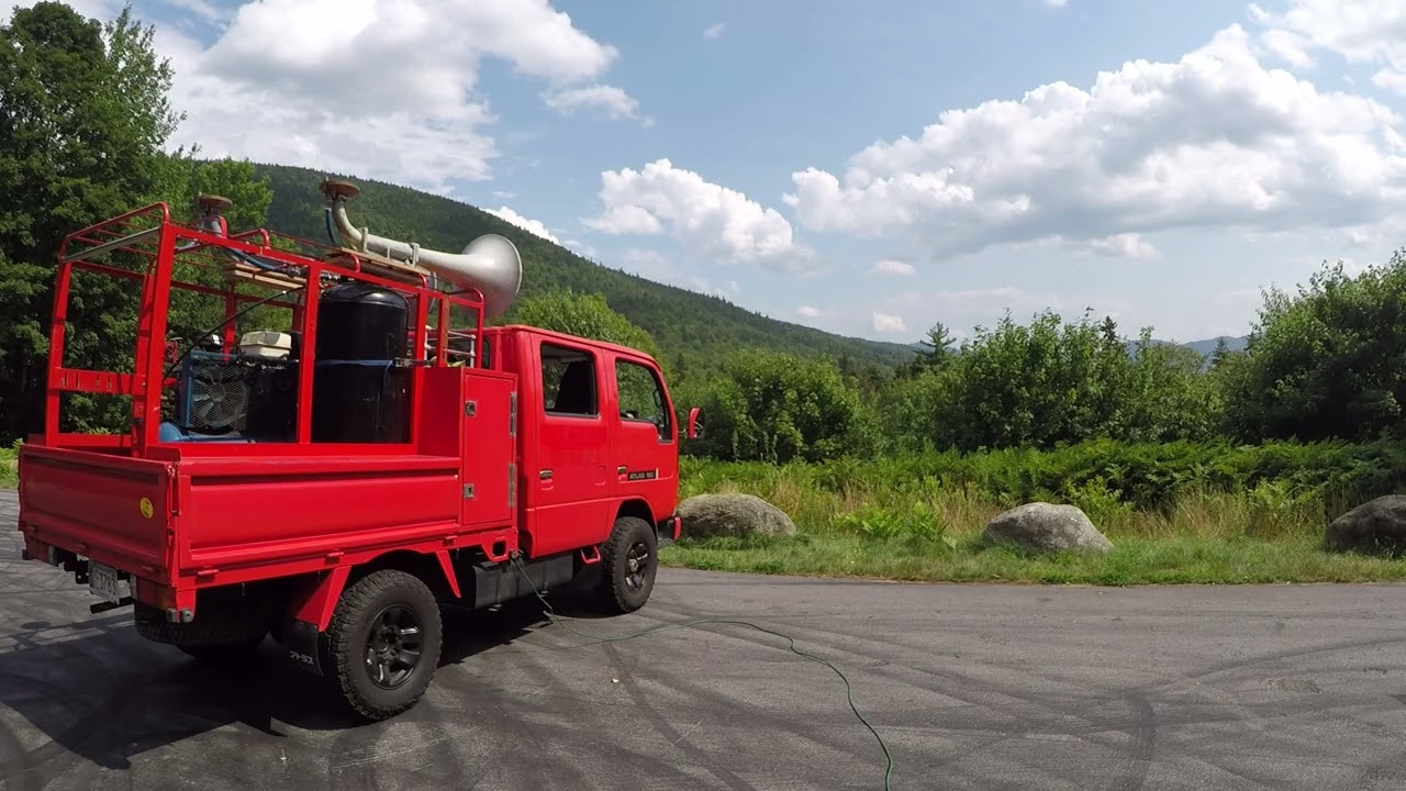 Ship horns, Airchime, KM85, Km110 on Bear Notch RD, NH