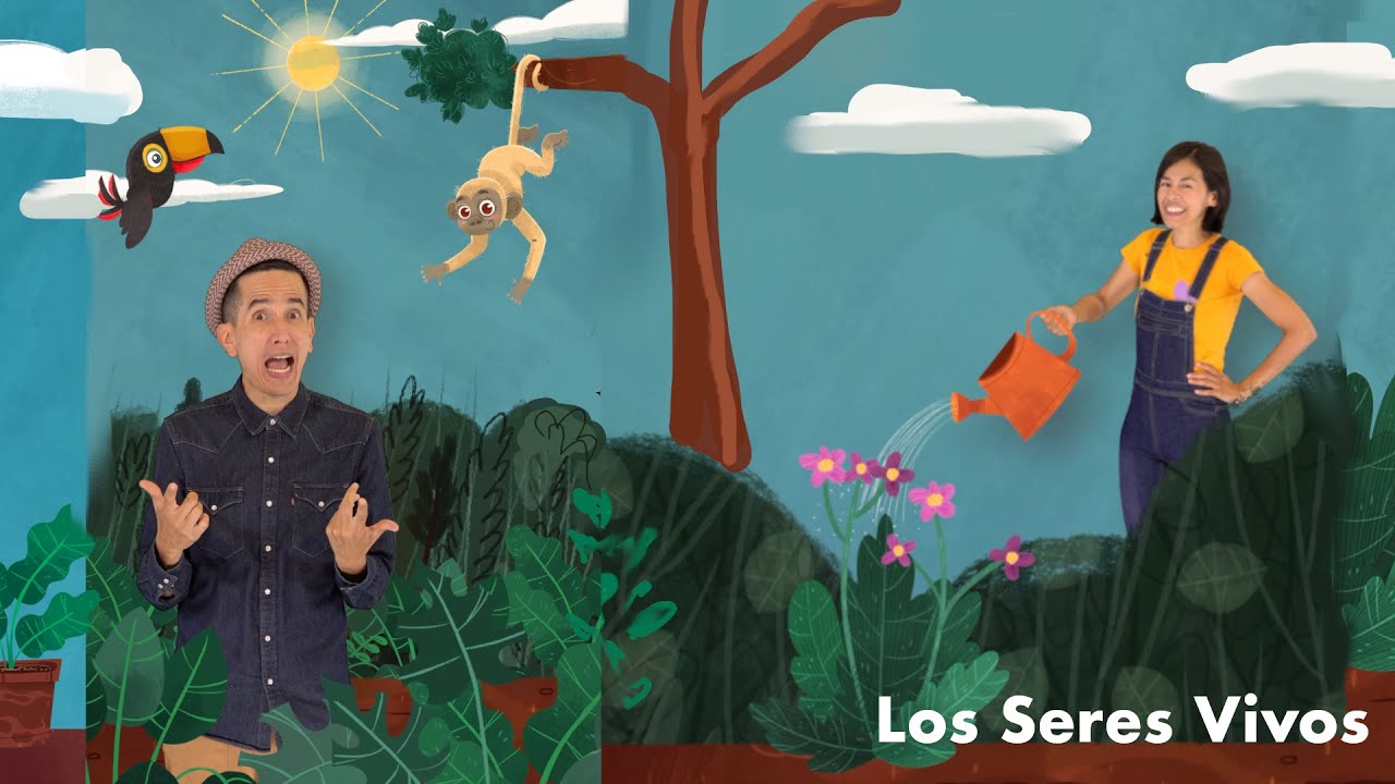 Seres Vivos - Necesitan agua, comida, y refugio - CIENCIAS para niños