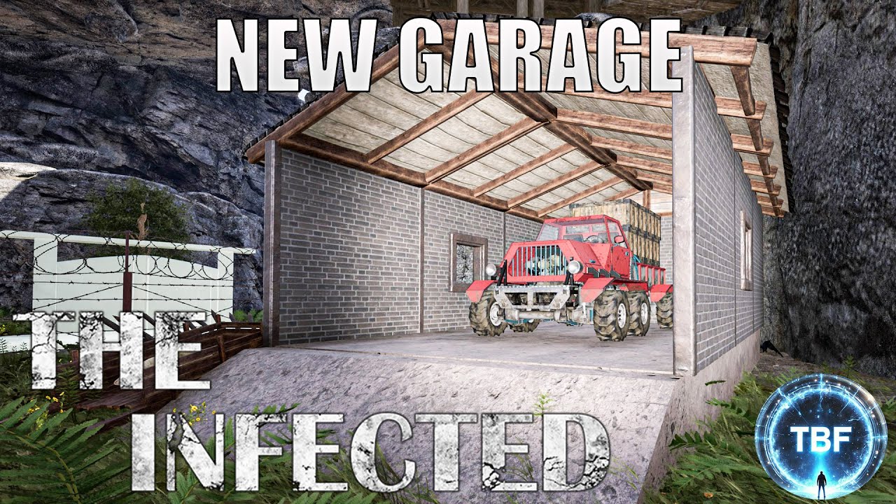 Building the Garage! 61 | The Infected - S06E61 Cave Build season!