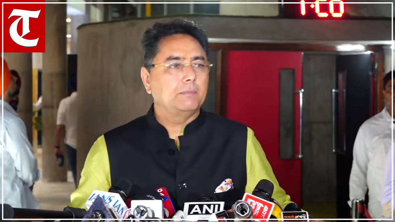 LIVE : AAP Minister Aman Arora Holds Press Conference at Punjab Vidhan Sabha, Chandigarh