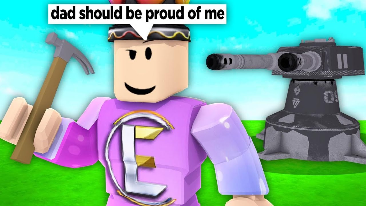 BUILDING BIG GUNS In Roblox Defender's Depot