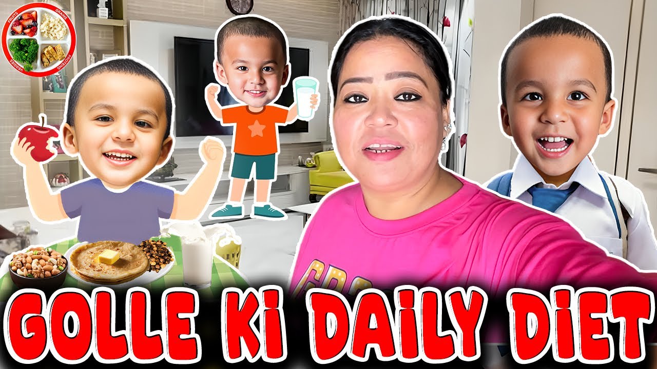 Golle Ki Daily Diet  🥰🥙 | Bharti Singh | Haarsh Limbachiyaa | Golla