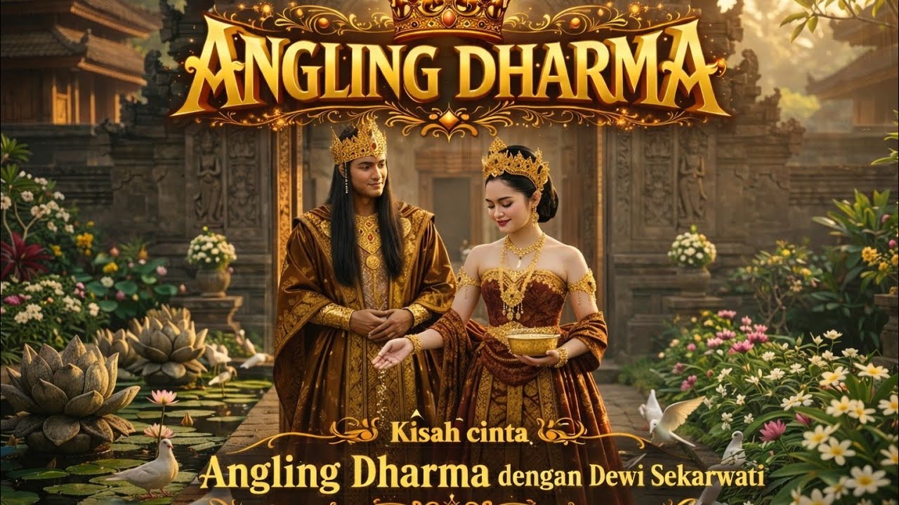KISAH CINTA  '' Angling dharma dengan Dewi Sekarwati.