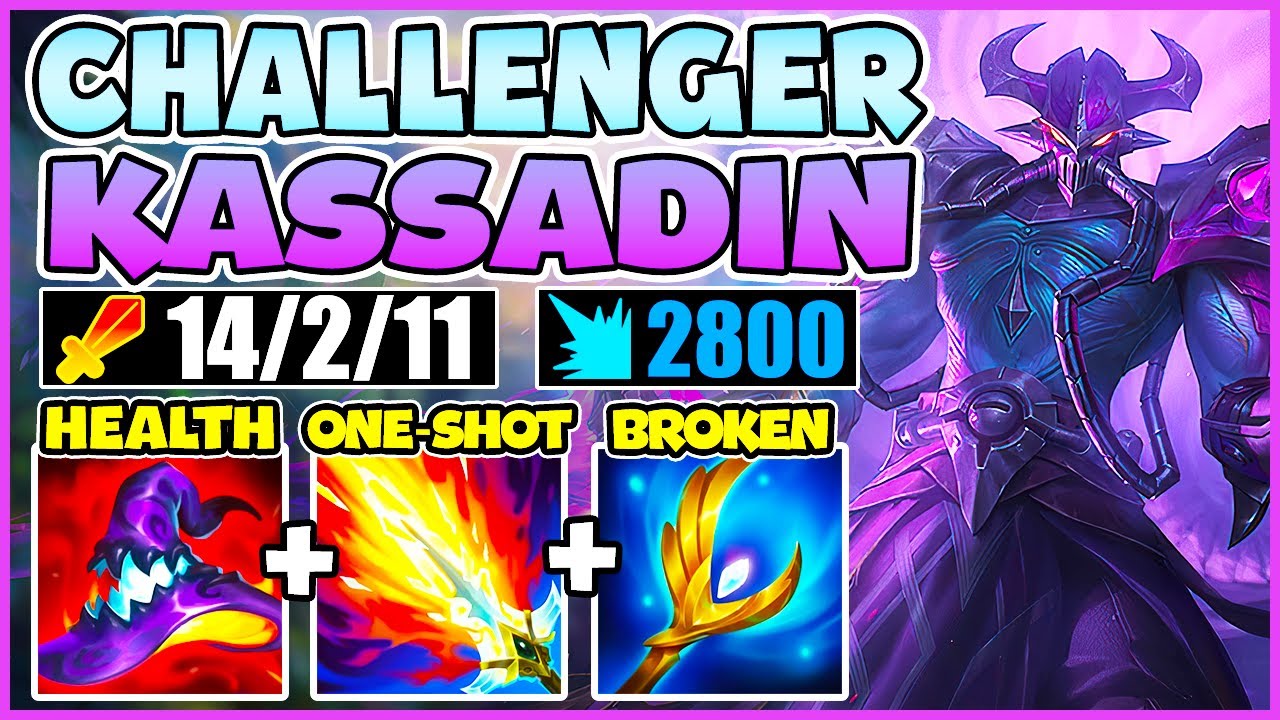 HOW TO PLAY KASSADIN MID | BEST KASSADIN MID Build & Runes | KASSADIN Guide | mid lol | xiao lao ban