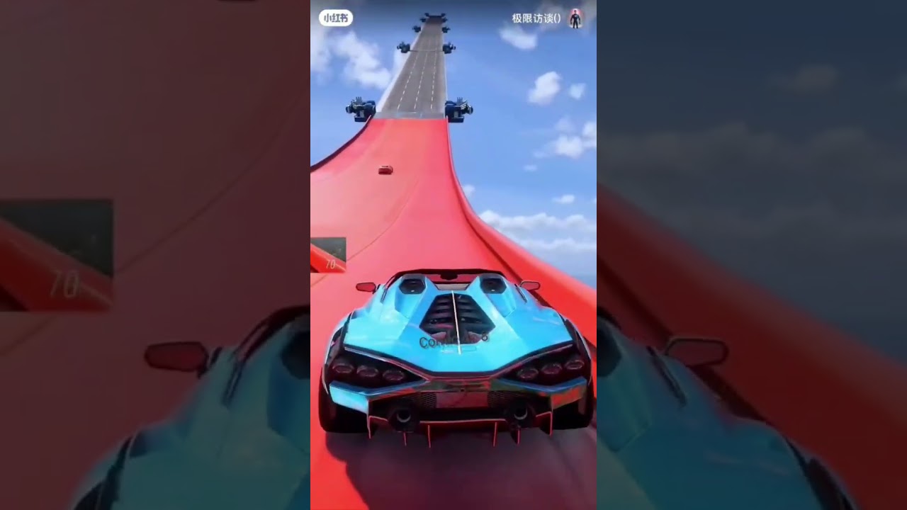 usa car  gaming high speed jumping video.. 