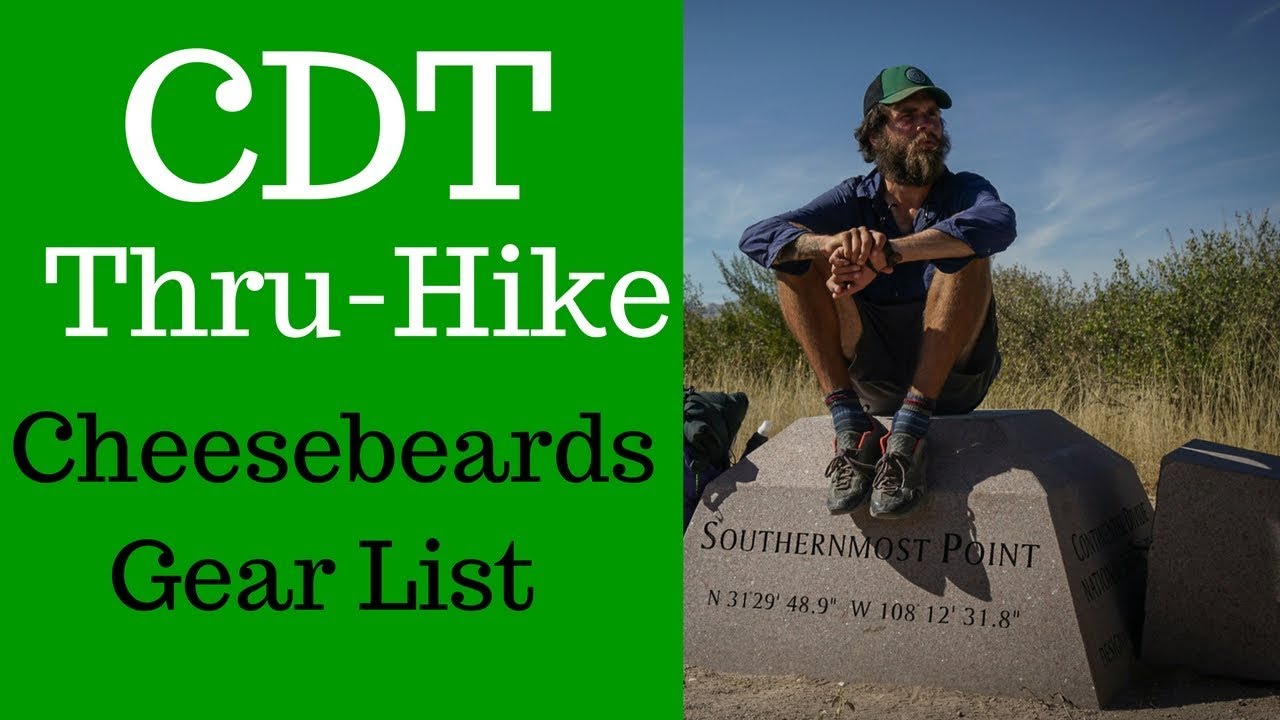 Triple Crowner Gear for the Continental Divide Trail