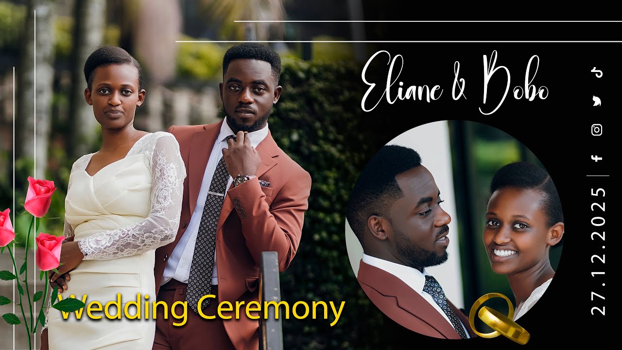 LIVE 🚨:Umuhango w'Ubukwe bwa Eliane na Bosco