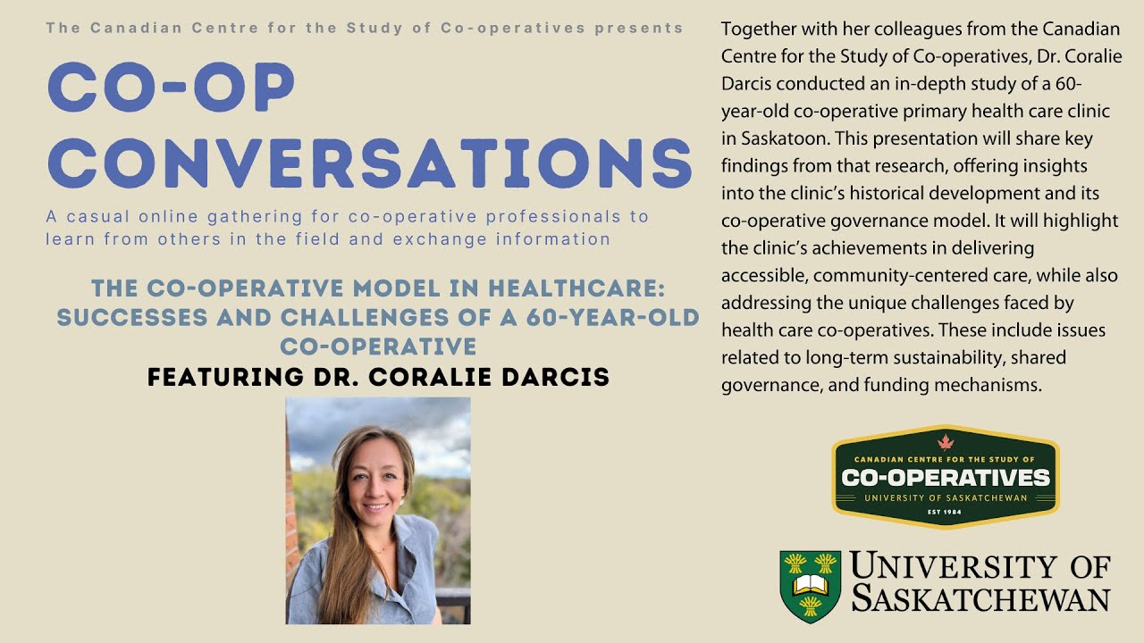 Co-op Conversation - The co-op model in healthcare: successes and challenges of a 60-year-old co-op