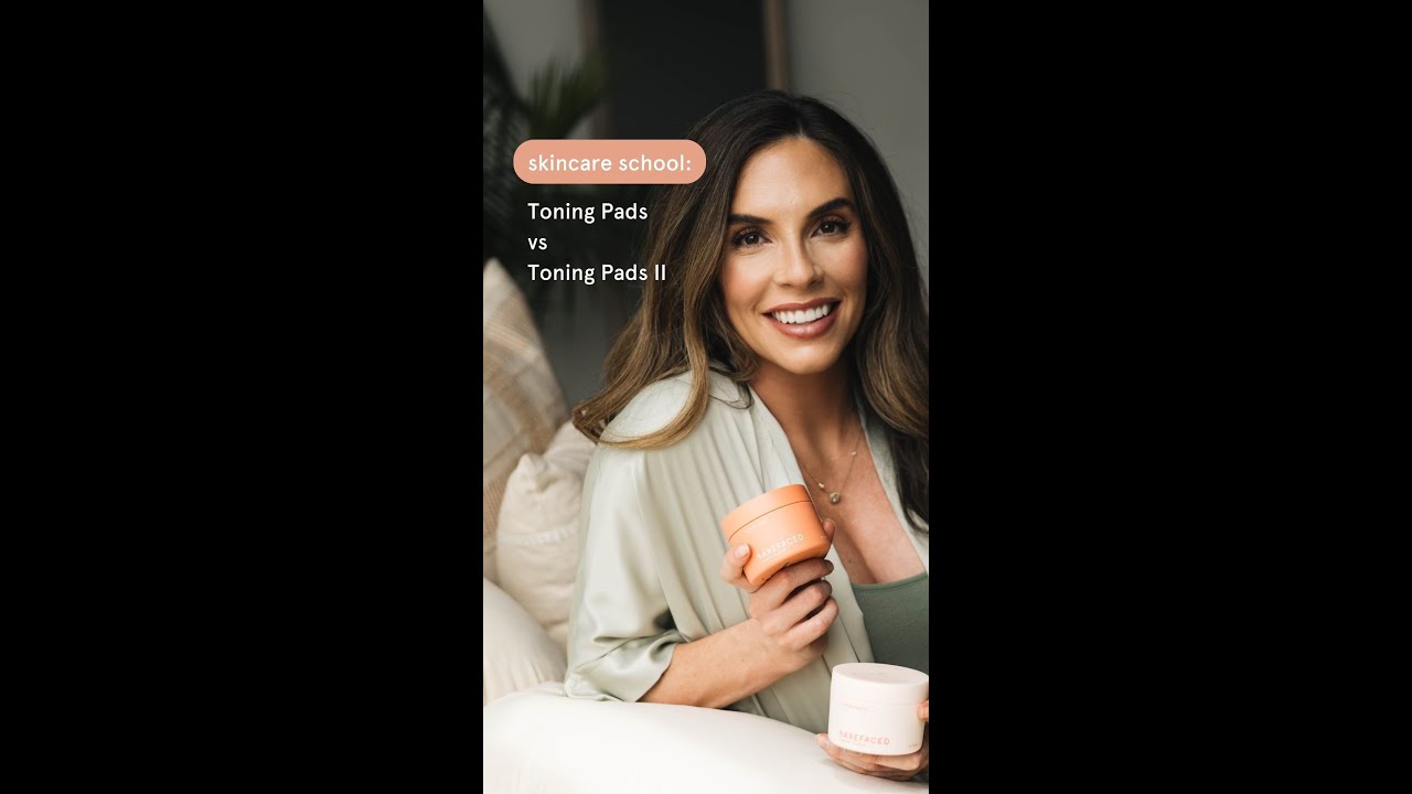 What&rsquo;s the Difference Between the Barefaced Toning Pads and Toning Pads II? #shorts