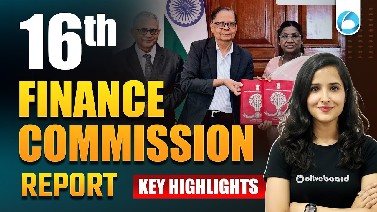 16th Finance Commision Report | RBI Grade B 2026
