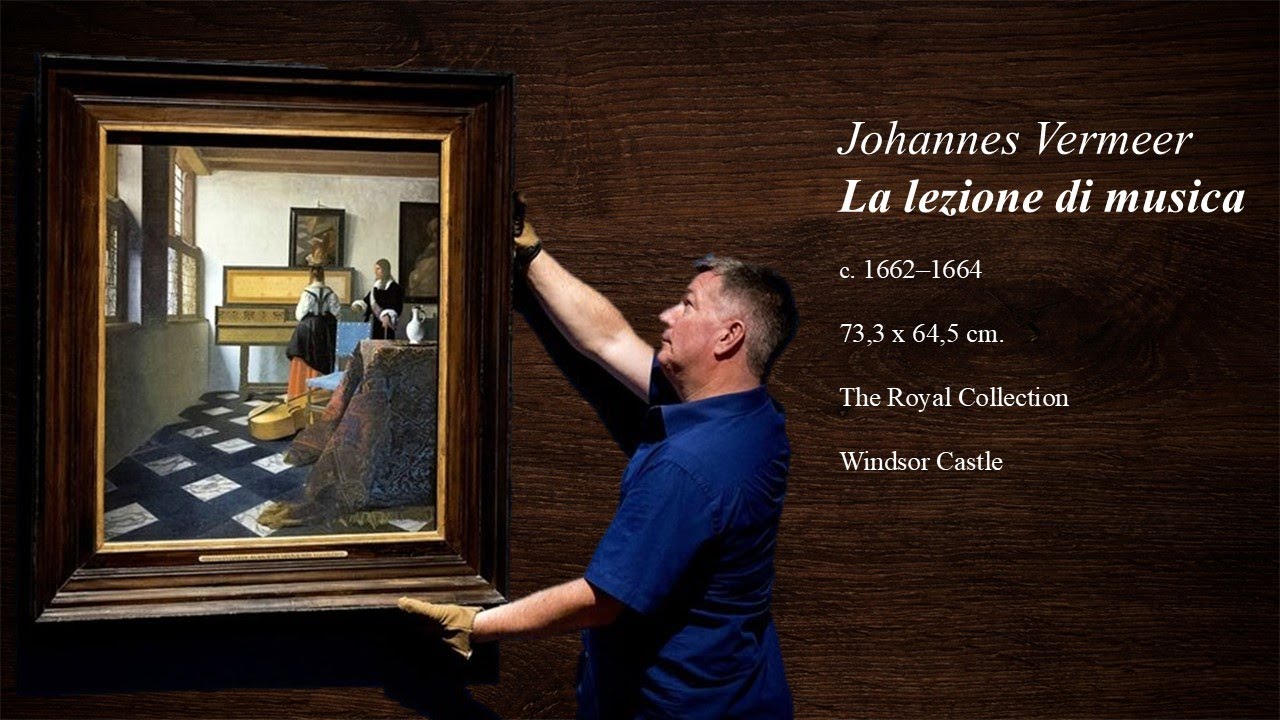 Joannes Vermeer- La lezione di musica