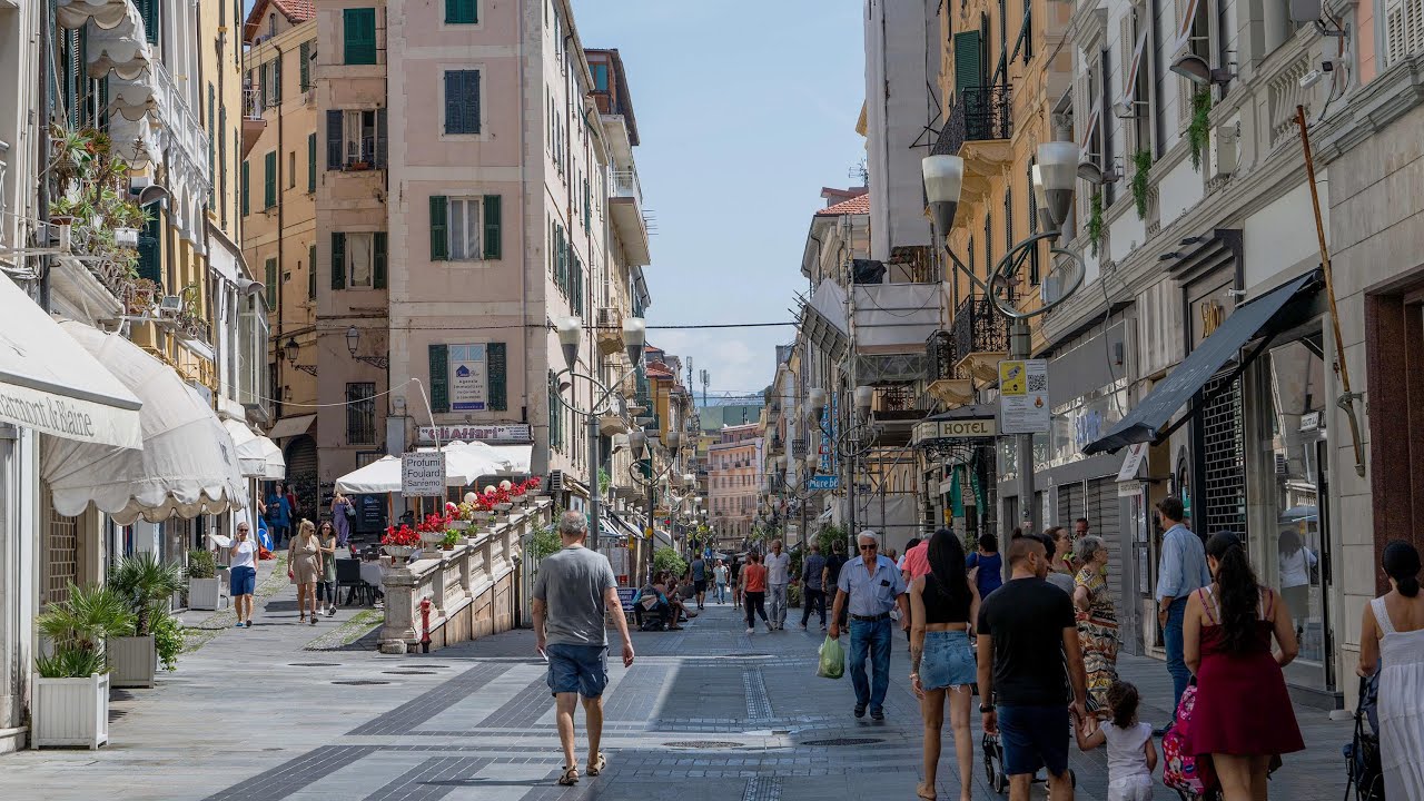 Exploring Beautiful San Remo on the Italian Riviera - TE:s 2023 Summer in Europe #02