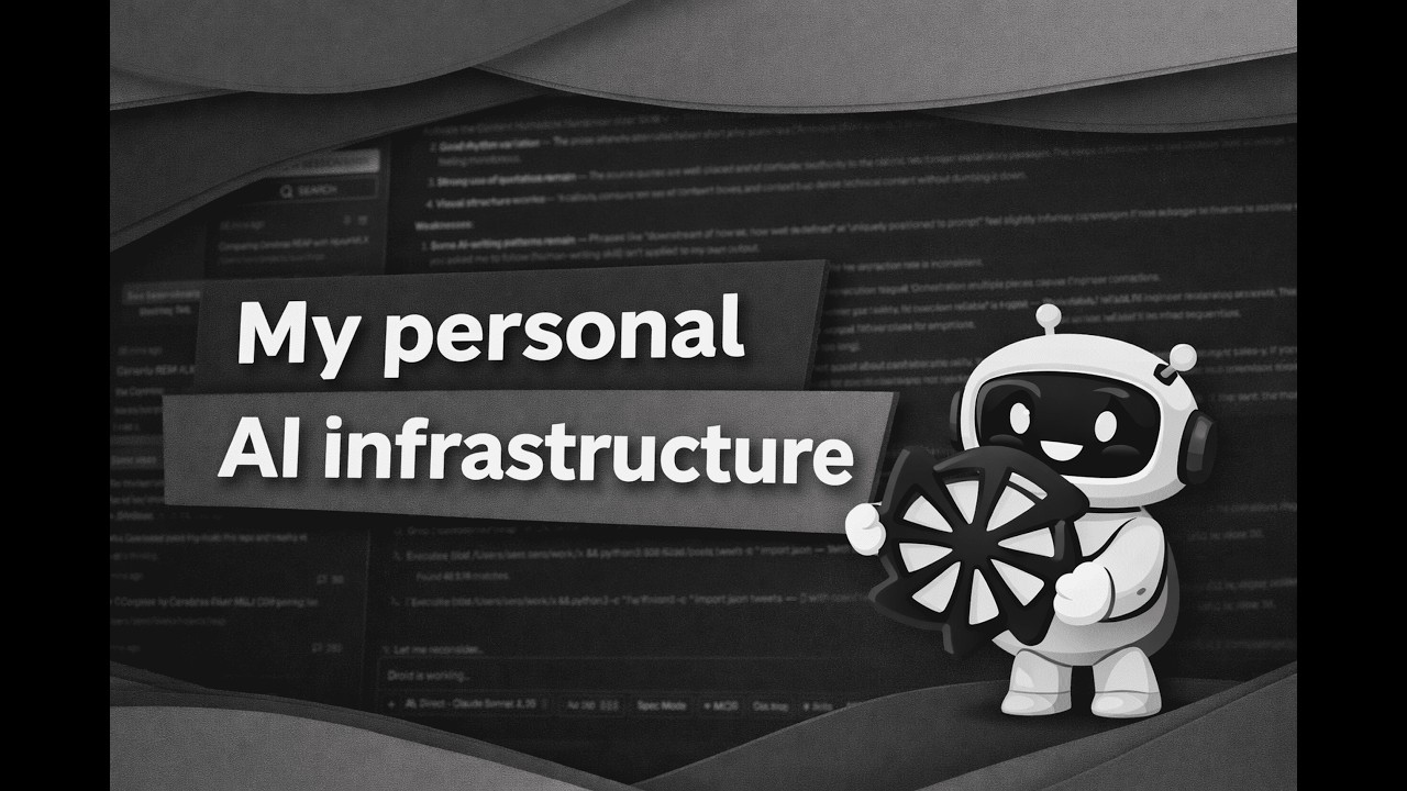 My Personal AI Infrastructure  -  Why I chose Factory AI's Droid