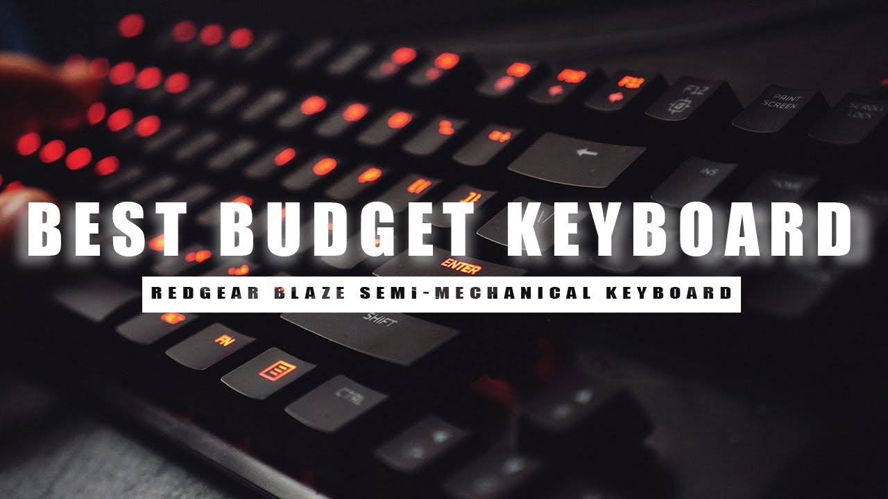 Redgear Blaze3 : Best Budget Keyboard for gaming