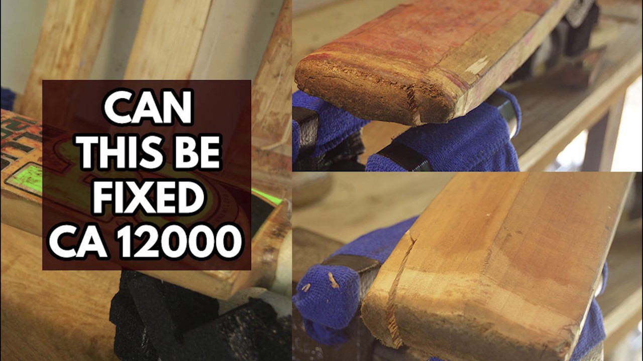 Can this be fixed , Cricket bat repair Trailer