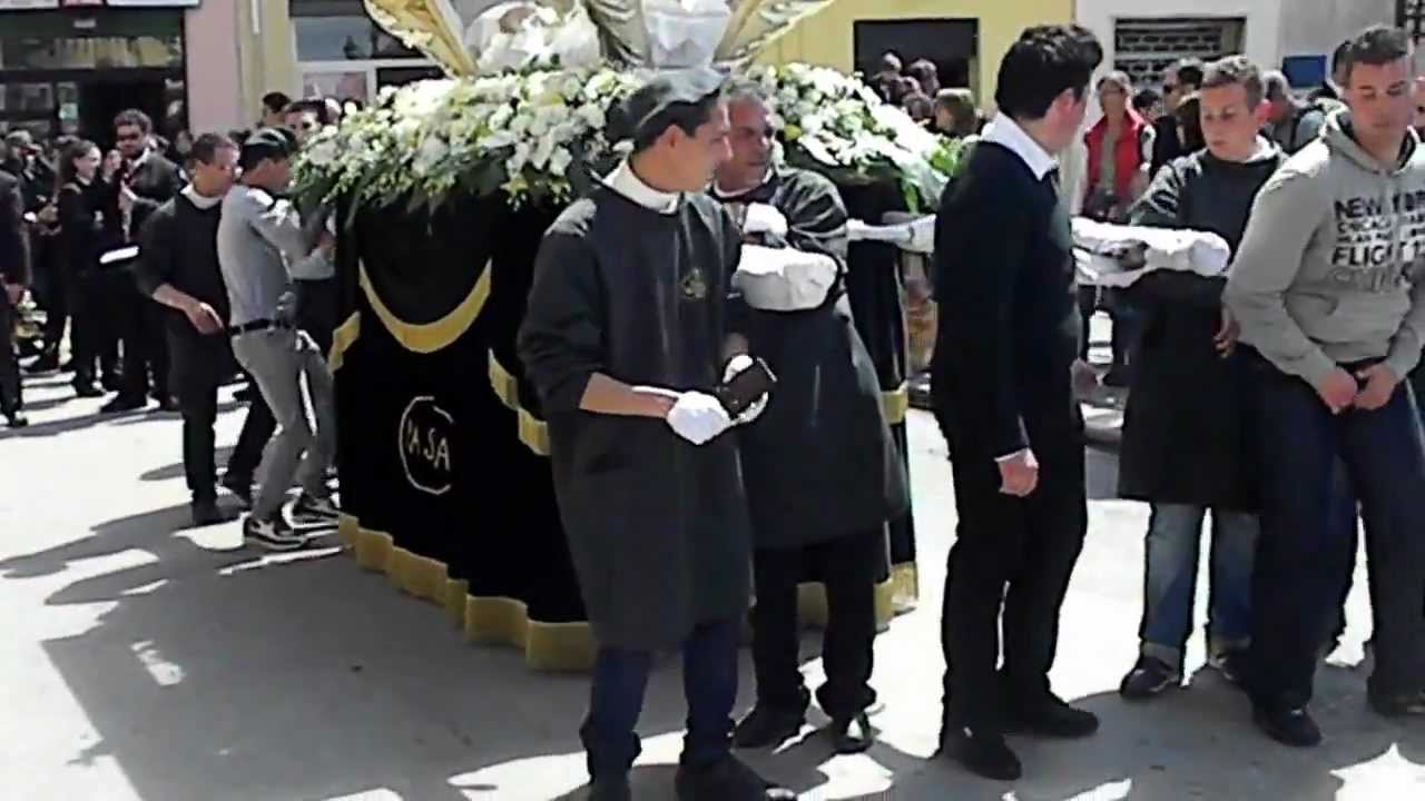 Trapani - Processione dei Misteri 2012 - La Vara.MOV
