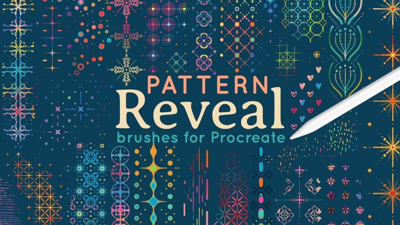 Pattern Reveal Brush Set for Procreate: Complete Walkthrough and Demo