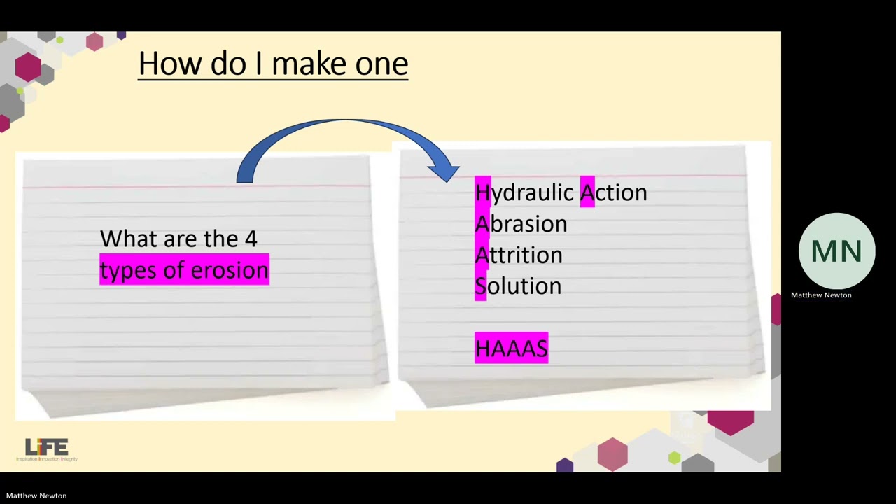 Ashby School 'Core 4' revision: Flash cards