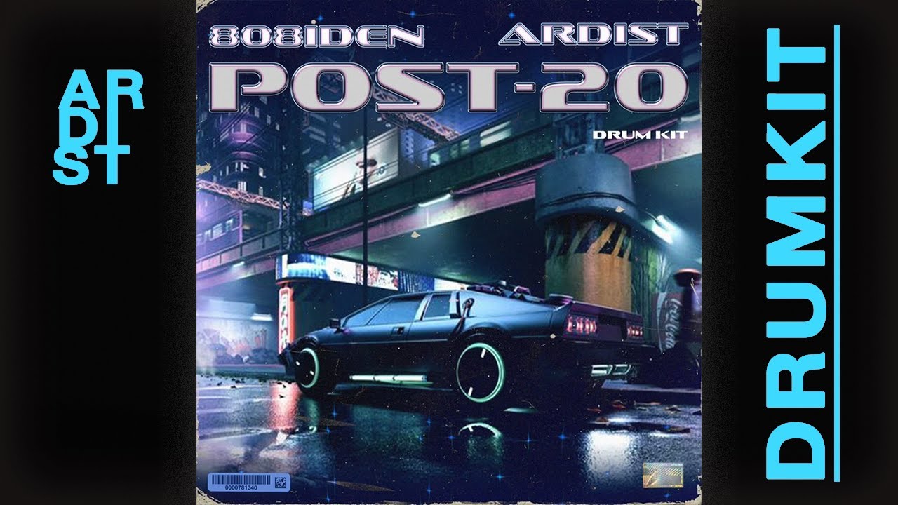 FREE (UNIQUE) Ardist x 808iden Post-20 Drumkit | Non-Recycled Industrial Drums From Scratch