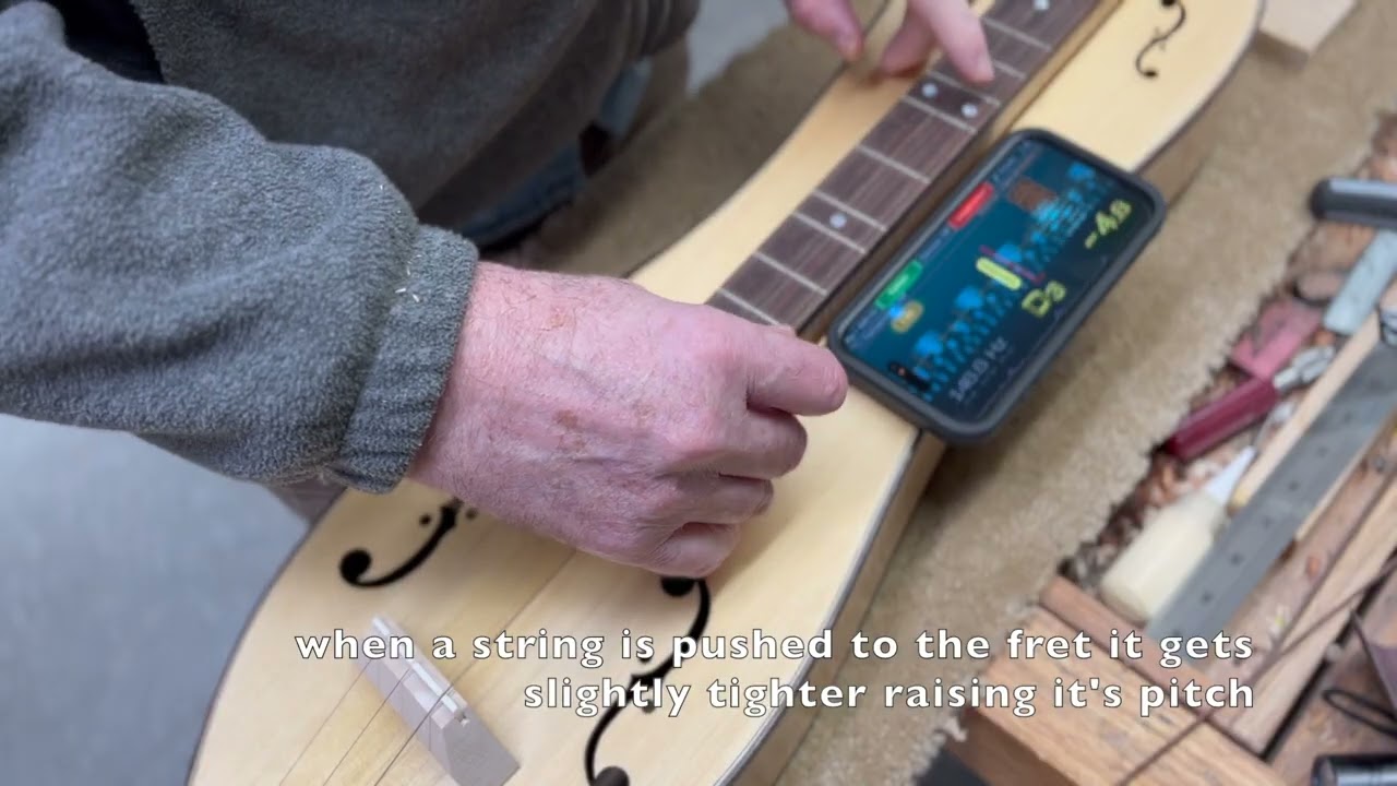 DIY Dulcimer build (final: finish and setup... #6 tease)