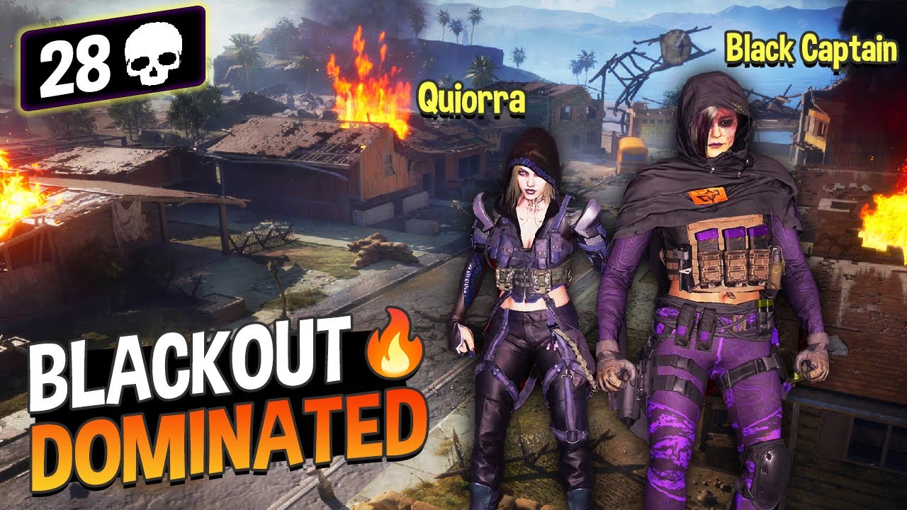 BLACKOUT DOMINATED - 28 KILLS DUO VS SQUAD W/@QUIORRA