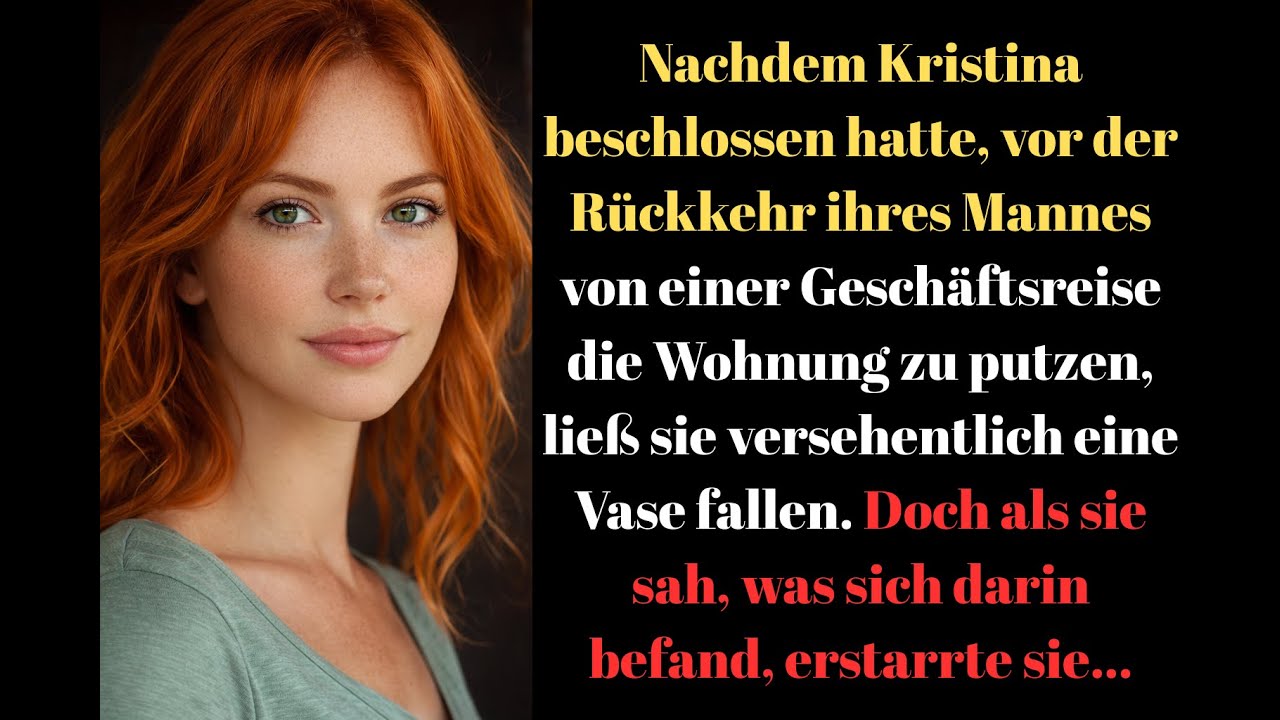 Putzaktion vor Rückkehr des Mannes: Christina zerbricht eine Vase...