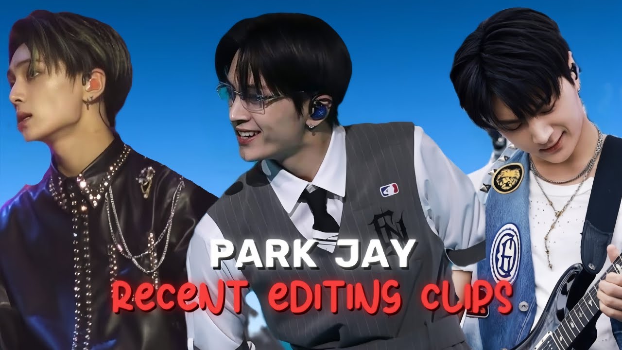 PARK JAY EDITING CLIPS || RECENT, USED FOR TIKTOK EDITS || #enhypen #jay