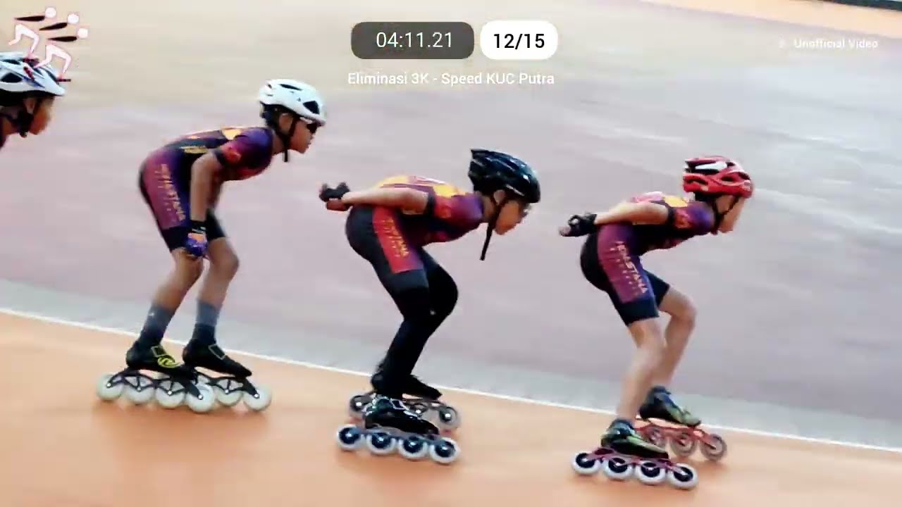 Elim 3K KUC Putra Speed, Lomba Sepatu Roda Pelajar, Prov DKI Jakarta 2023 #inlineskate