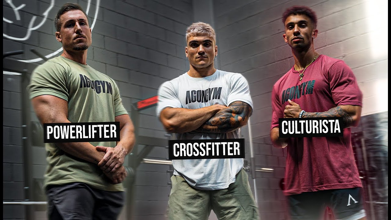 CULTURISTA vs CROSSFITTER vs POWERLIFTER  ¿QUIÉN GANARÁ?