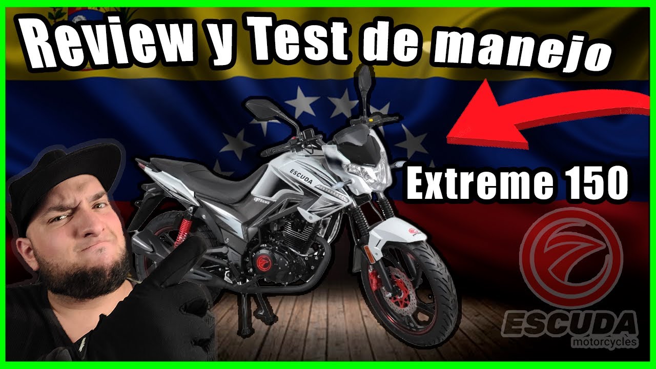 ESCUDA EXTREME 150CC | REVIEW Y TEST DRIVE | PRUEBA DE MANEJO | Motos en Caracas Venezuela 2024