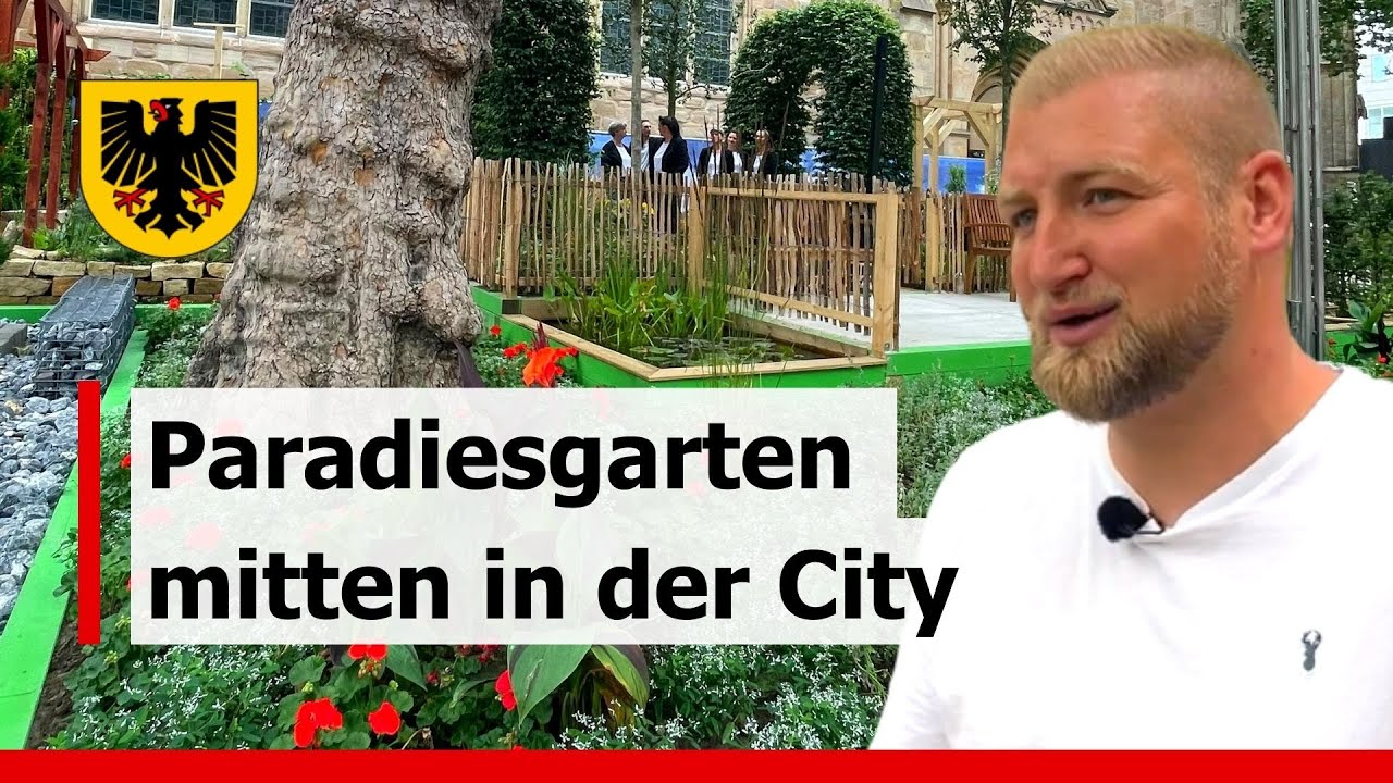 Stadt Dortmund eröffnet Paradiesgarten mitten in der City