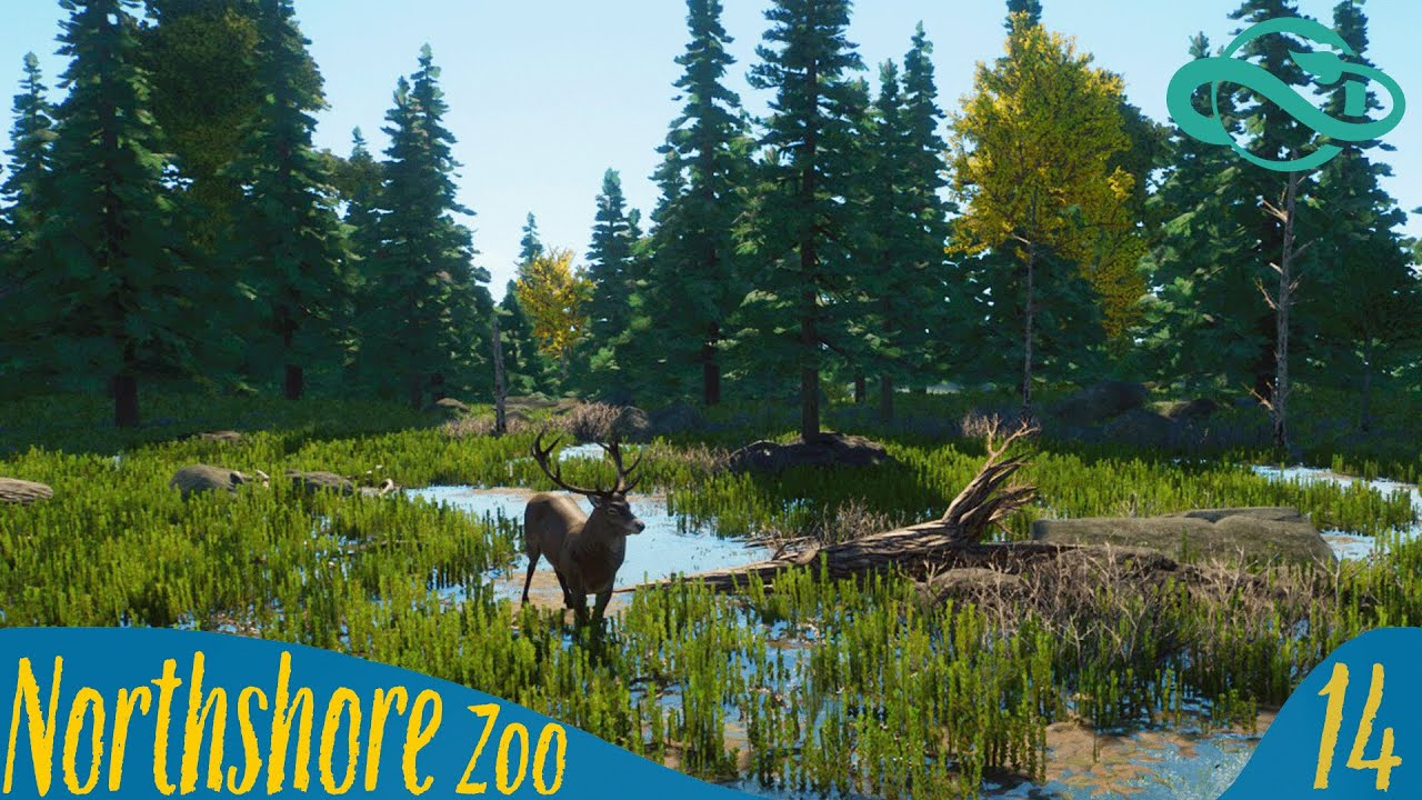 Red-Tailed Deer Marsh Habitat || Northshore Zoo || Episode 14 || Planet Zoo Speedbuild