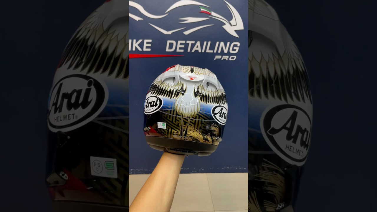 EP.2/2 Ceramic Coating &ldquo;Super Hydro&rdquo; Arai Rx7x Tsubasa 🕊️