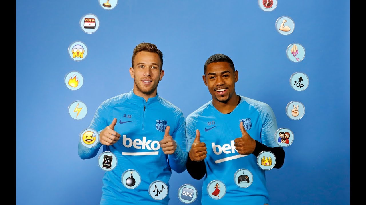 BARÇA EMOJIS | Arthur & Malcom