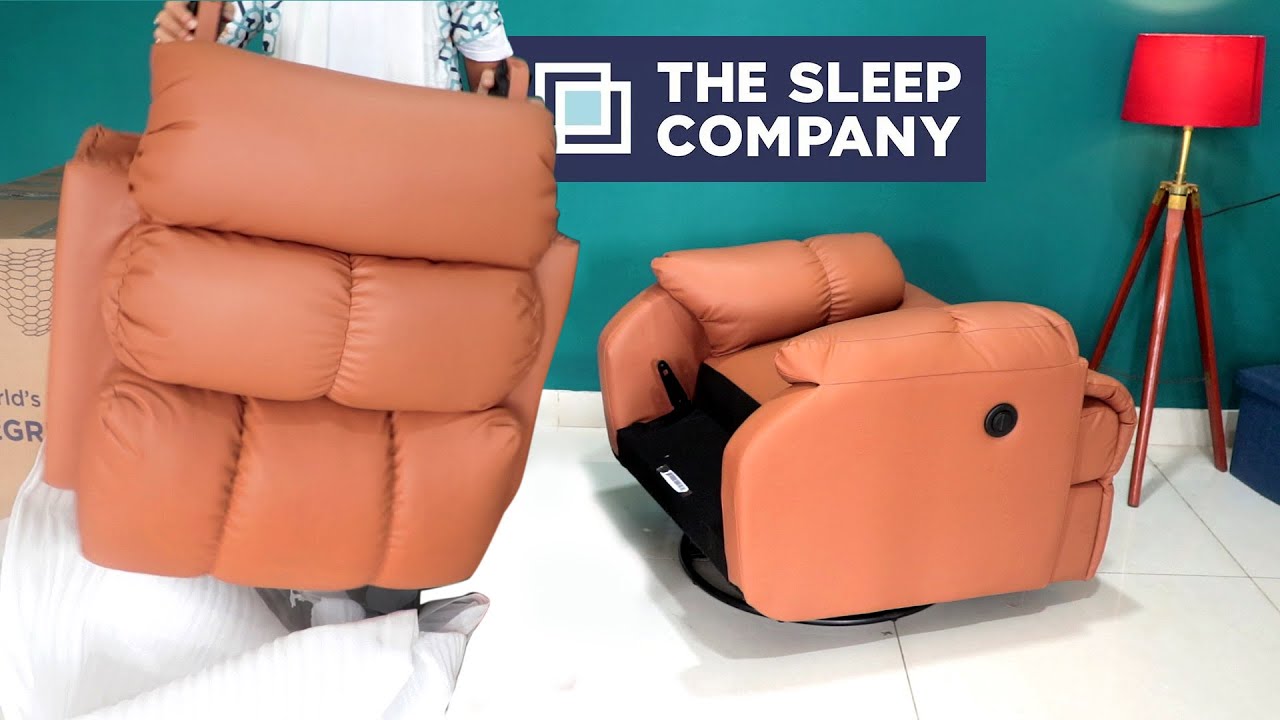The sleep company luxe motorised recliner sofa installation | Sleep company recliner sofa assembly
