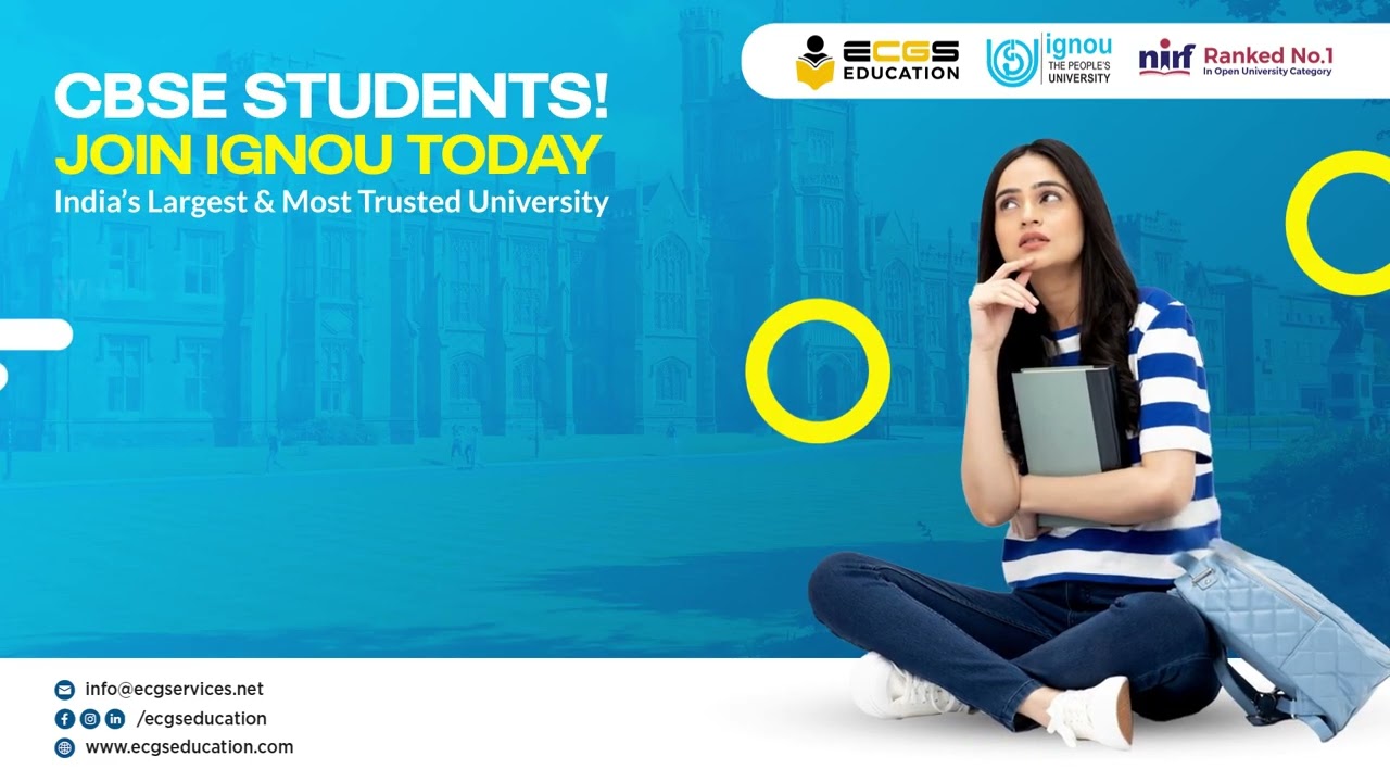 Study with IGNOU | India&rsquo;s #1 Govt. Recognized Open University | Now in Saudi Arabia!