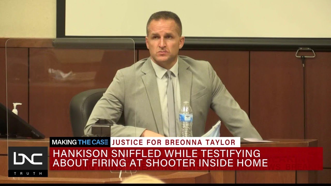 Ex-Cop Brett Hankison Addresses Breonna Taylor&rsquo;s Family on the Stand