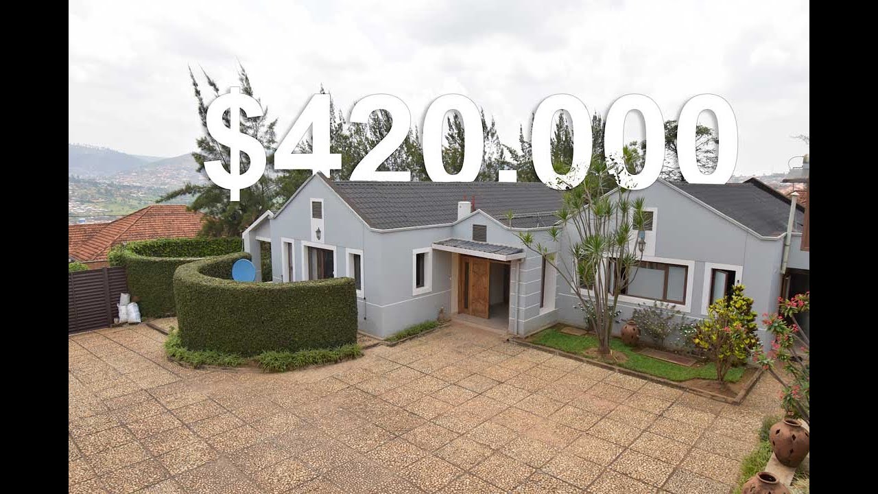 Modern House For Sale with Large Plot in Kigali Kibagabaga