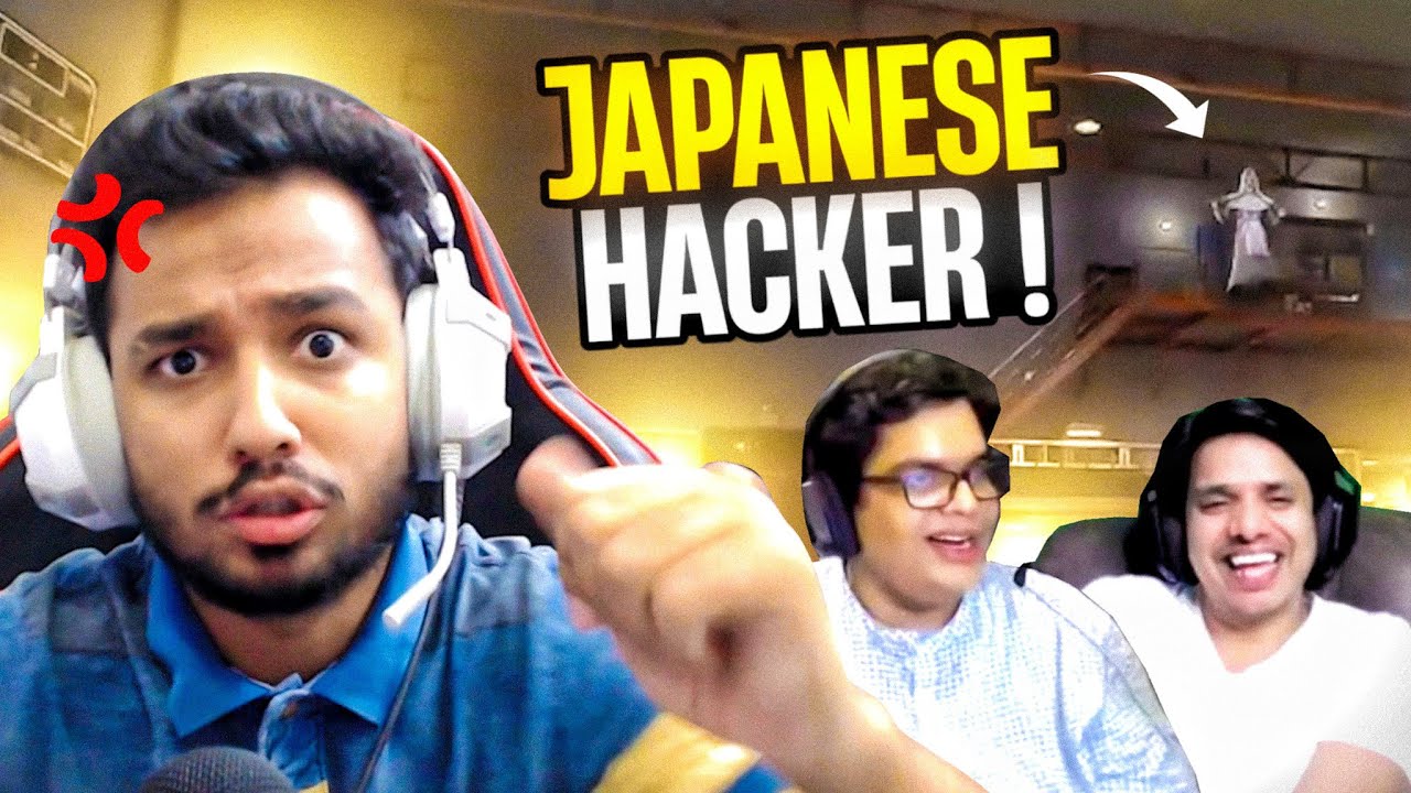WHEN @tanmaybhat @BeastStats & I MET JAPANESE HACKER IN PROPNIGHT