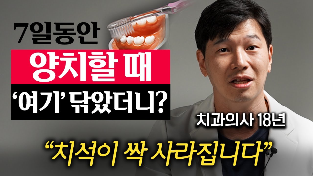 18년차 치과의사가 깨달은 것. 양치할 때 제 아이들에겐 '이것부터' 알려줄 겁니다. (최세경 원장 1부)