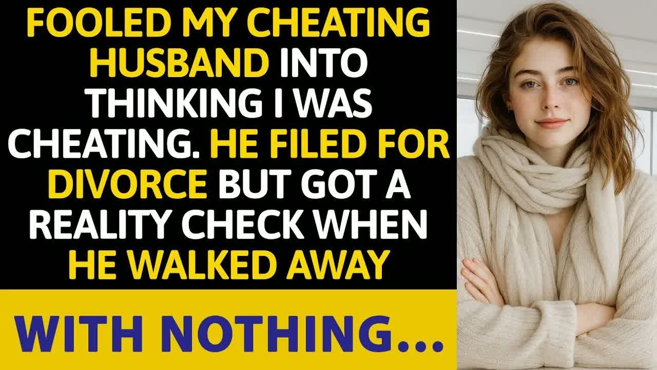 Fooled My Cheating Husband Into Thinking I Was Cheating. He Filed For Divorce But Got A Reality