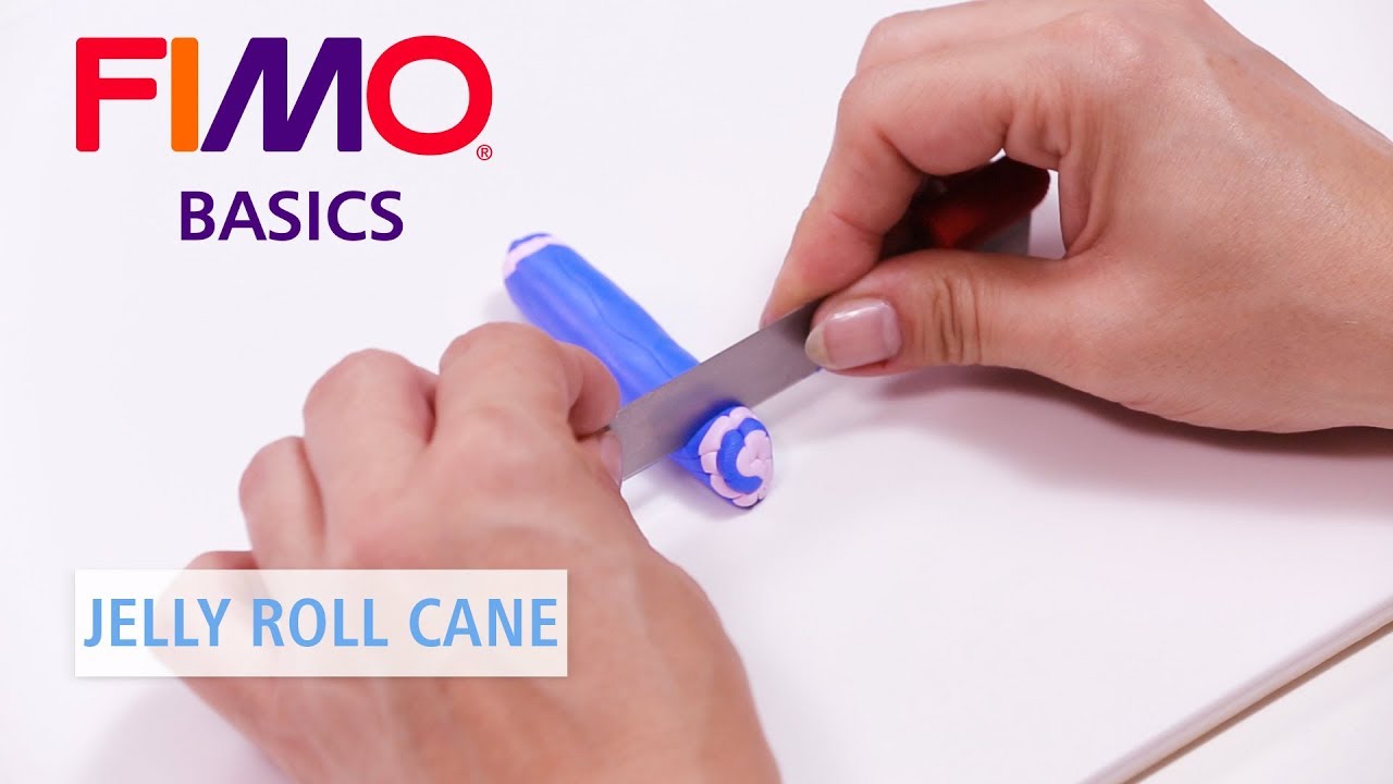 FIMO Jelly Roll Cane - FIMO BASICS Tutorial (français)