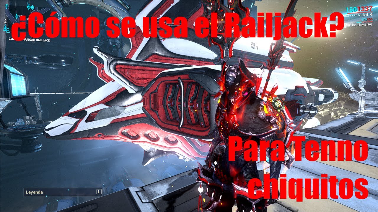 ¿Cómo se usa el Railjack?