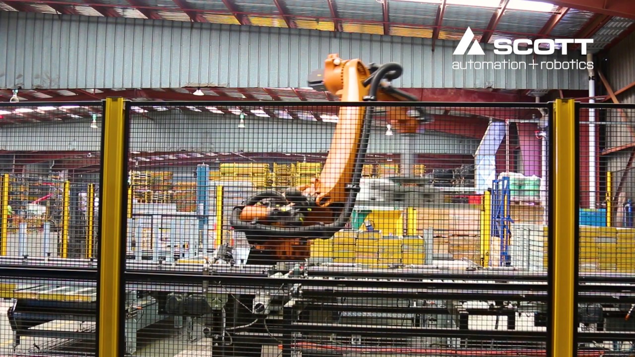 Robotic Palletising/Board Handling System