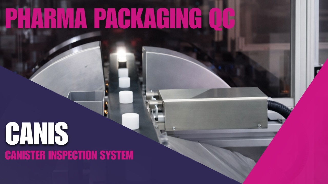 Introducing CANIS: Optomech's Canister Inspection Machine Revolutionizes Quality Assurance!