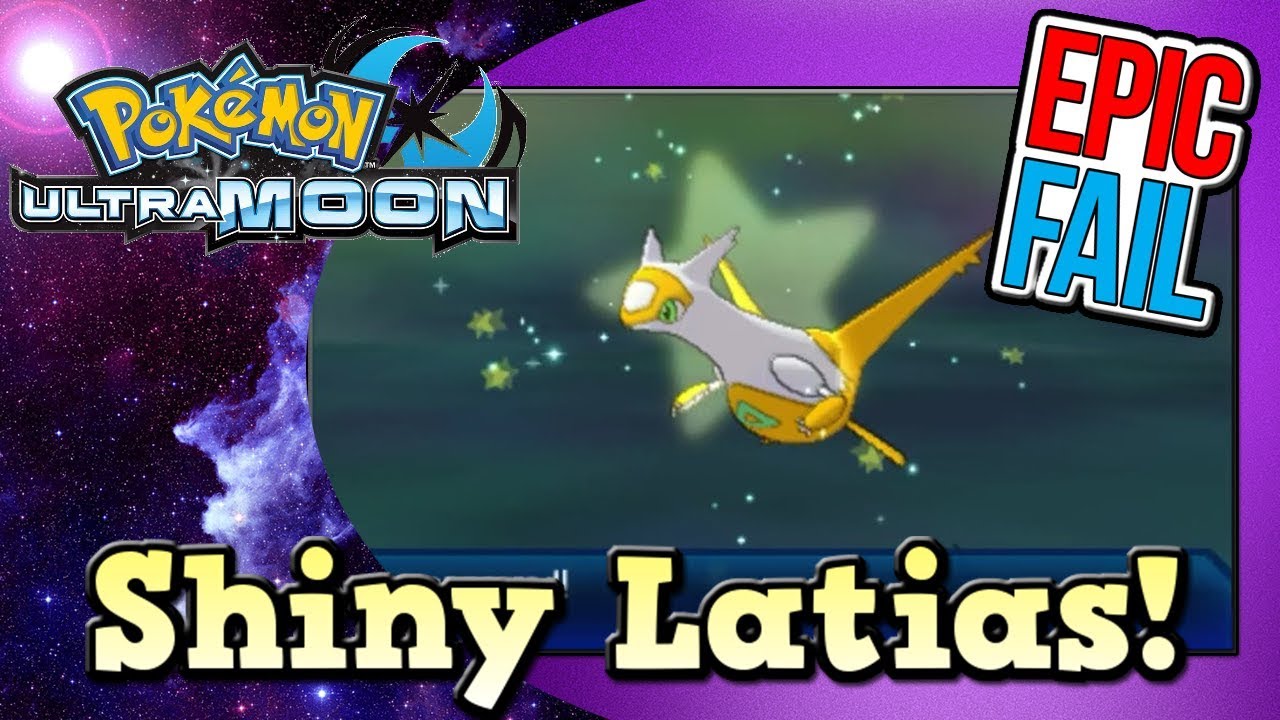 EPIC SHINY LATIAS FAIL! Pokémon Ultra Sun Ultra Moon!