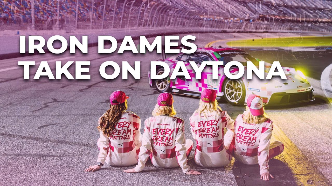 The Iron Dames’ Epic Comeback at Daytona 24 Hour. 🇺🇸 #IronDames #Rolex24